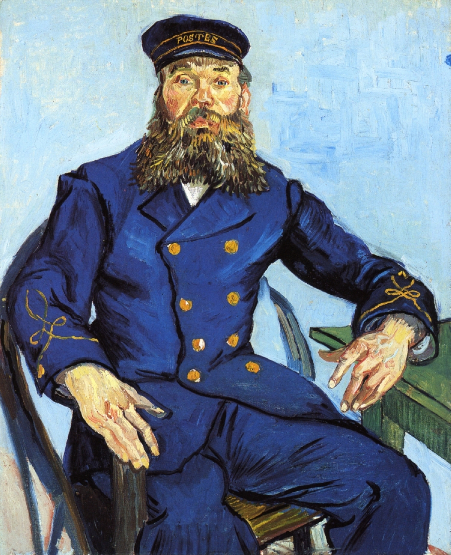 Postman Joseph Roulin (1888) Vincent van Gogh tablo - Dekolata