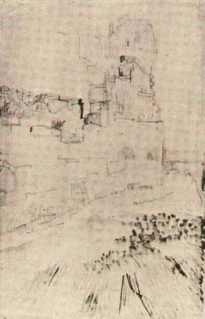Ruins of Montmajour (1888) – Vincent van Gogh Tablo