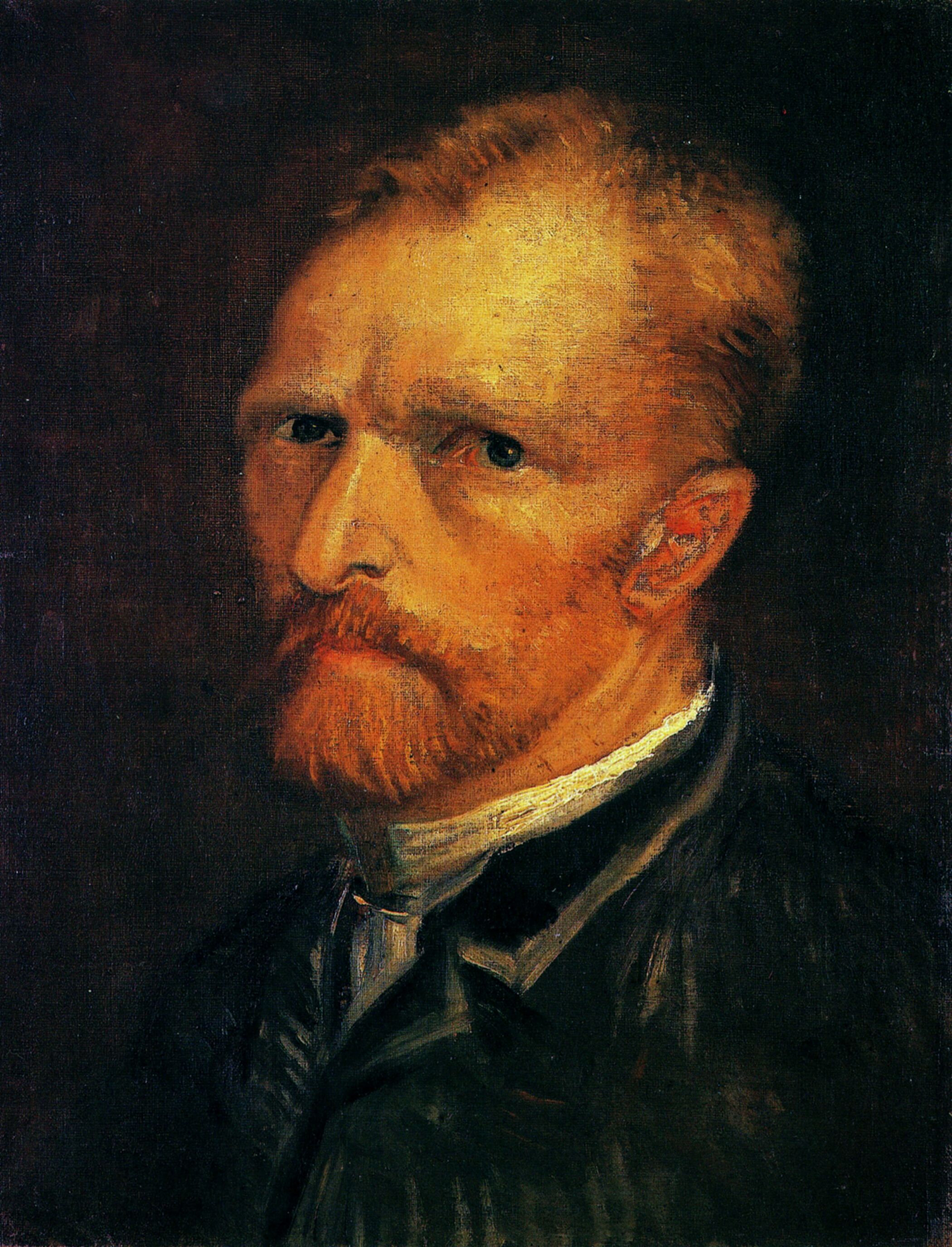 Self Portrait (1886) Vincent van Gogh tablo - Dekolata
