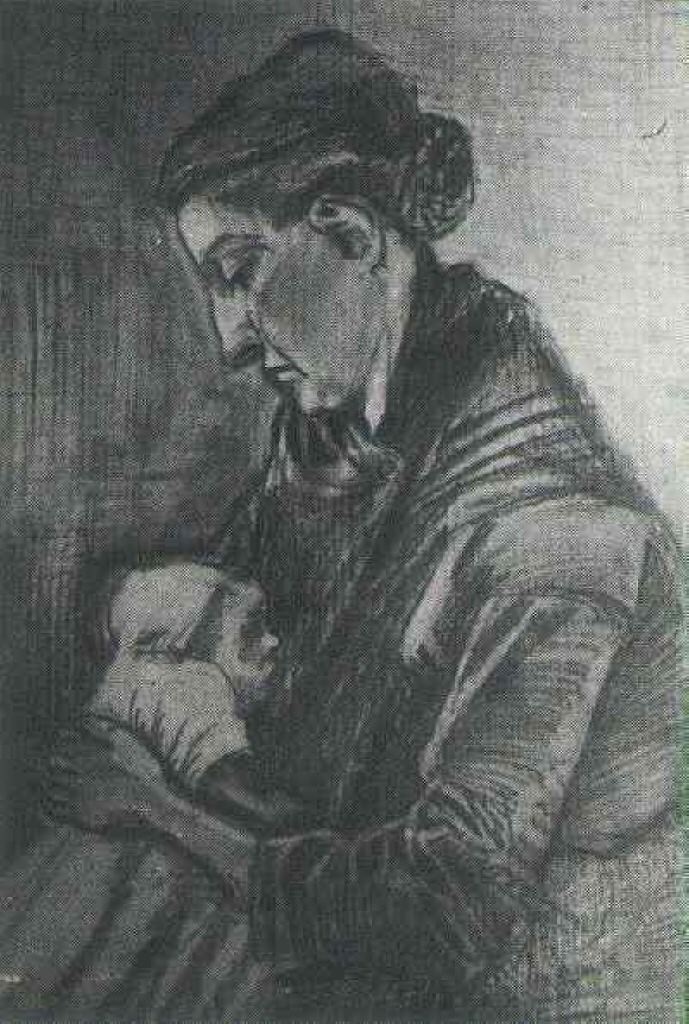 Sien Nursing Baby (1882) Vincent van Gogh tablo - Dekolata