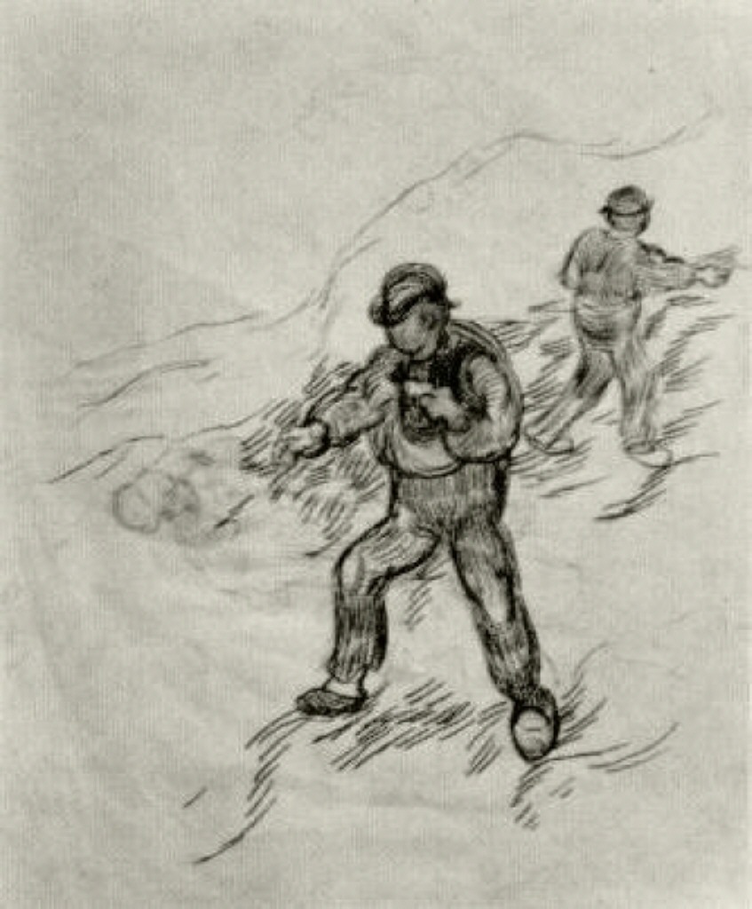 Sowers (1890) Vincent van Gogh tablo - Dekolata
