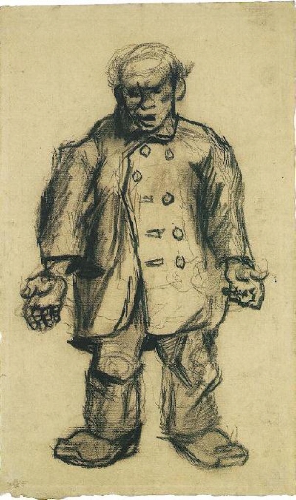 Stocky Man (1885) Vincent van Gogh tablo - Dekolata