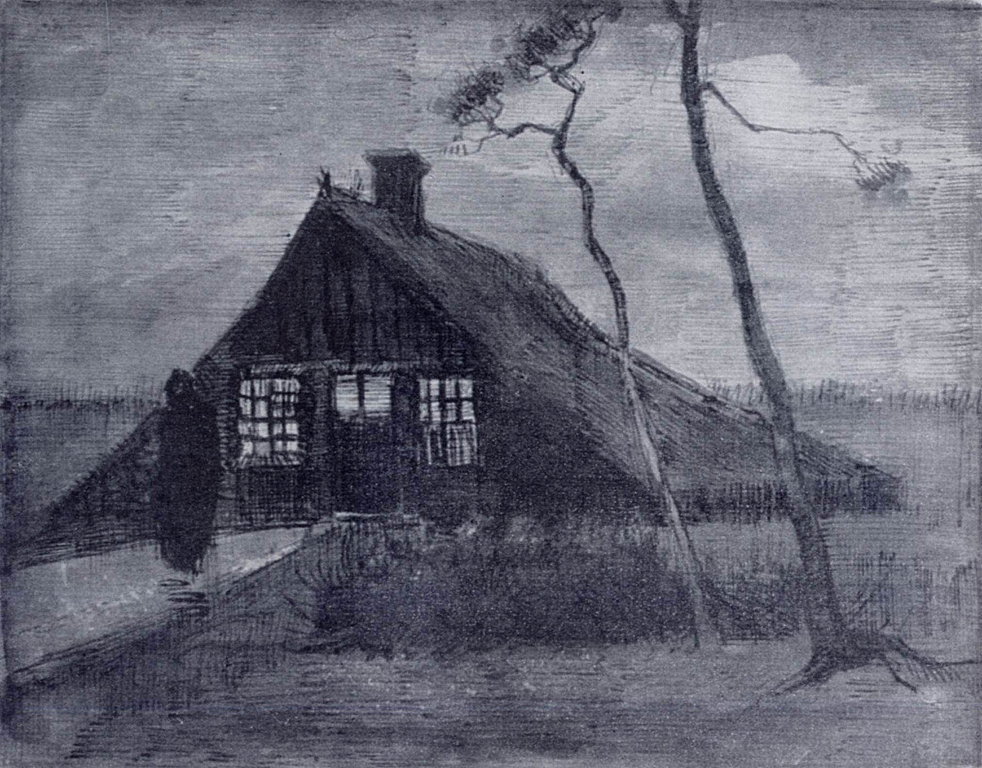 Tabernacle in the heath (1886) Vincent van Gogh tablo - Dekolata