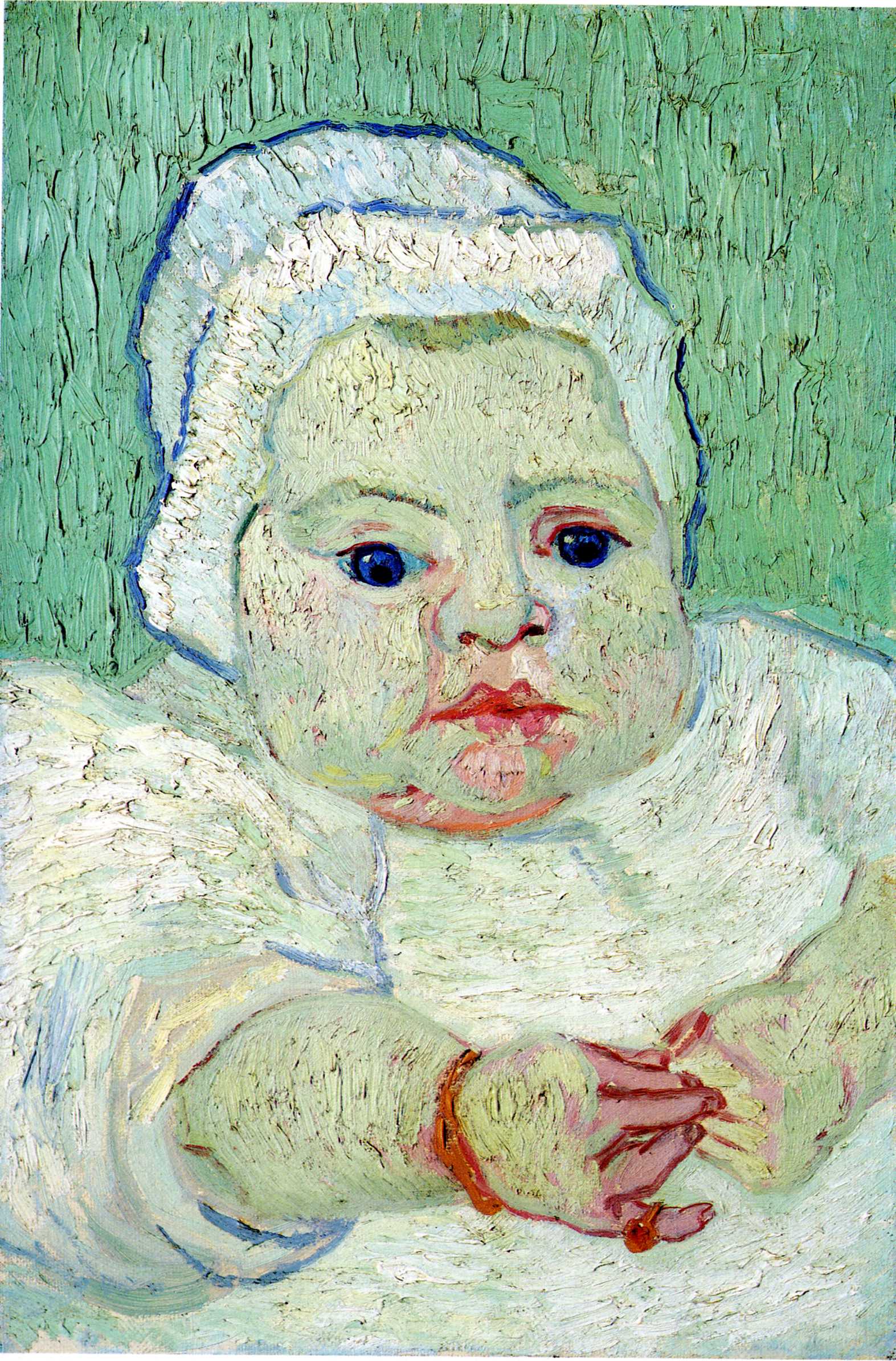 The Baby Marcelle Roulin (1888) – Vincent van Gogh Tablo
