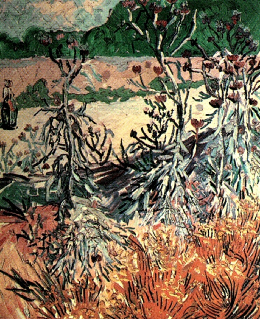 Thistles (1888) Vincent van Gogh tablo - Dekolata