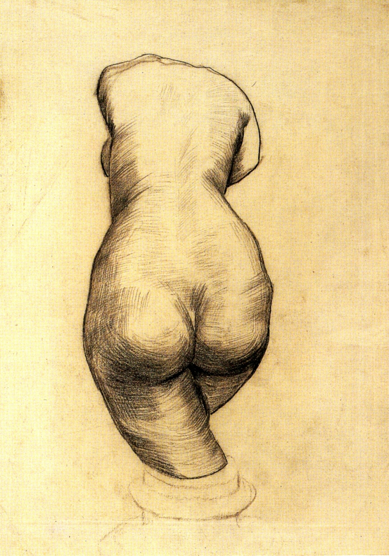 Torso of Venus (1886) Vincent van Gogh tablo - Dekolata