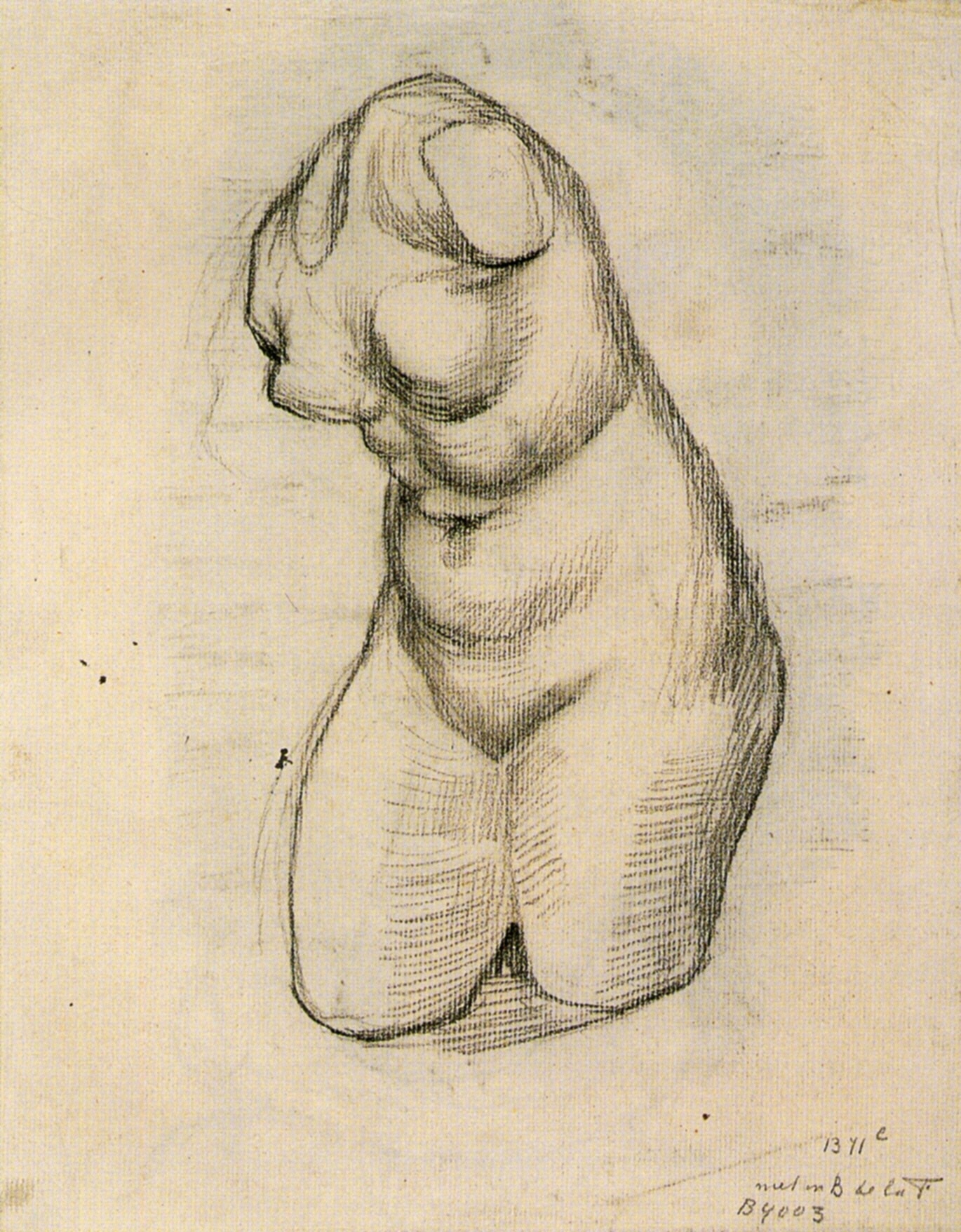 Torso of Venus (1887) Vincent van Gogh tablo - Dekolata