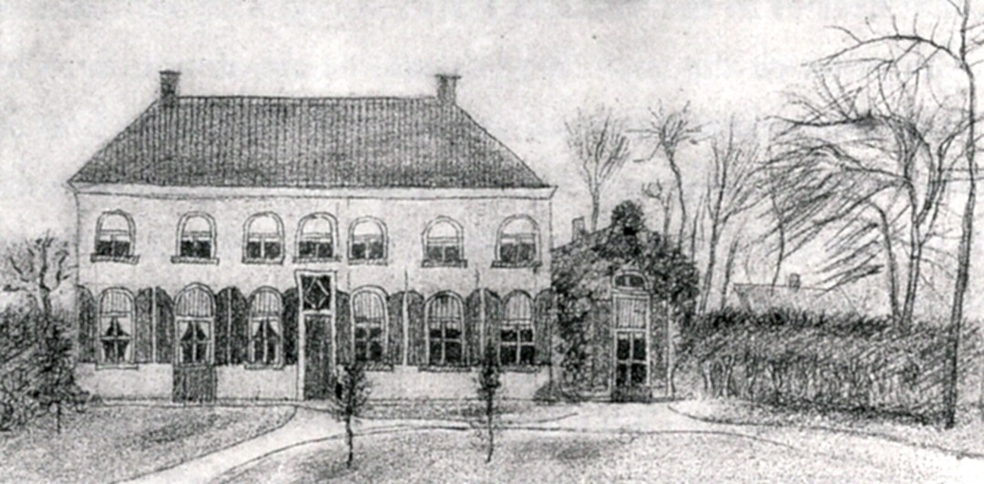 Vicarage at Etten (1876) Vincent van Gogh tablo - Dekolata