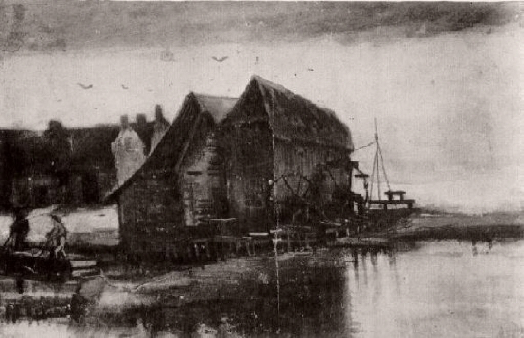 Watermill at Gennep (1884) Vincent van Gogh tablo - Dekolata