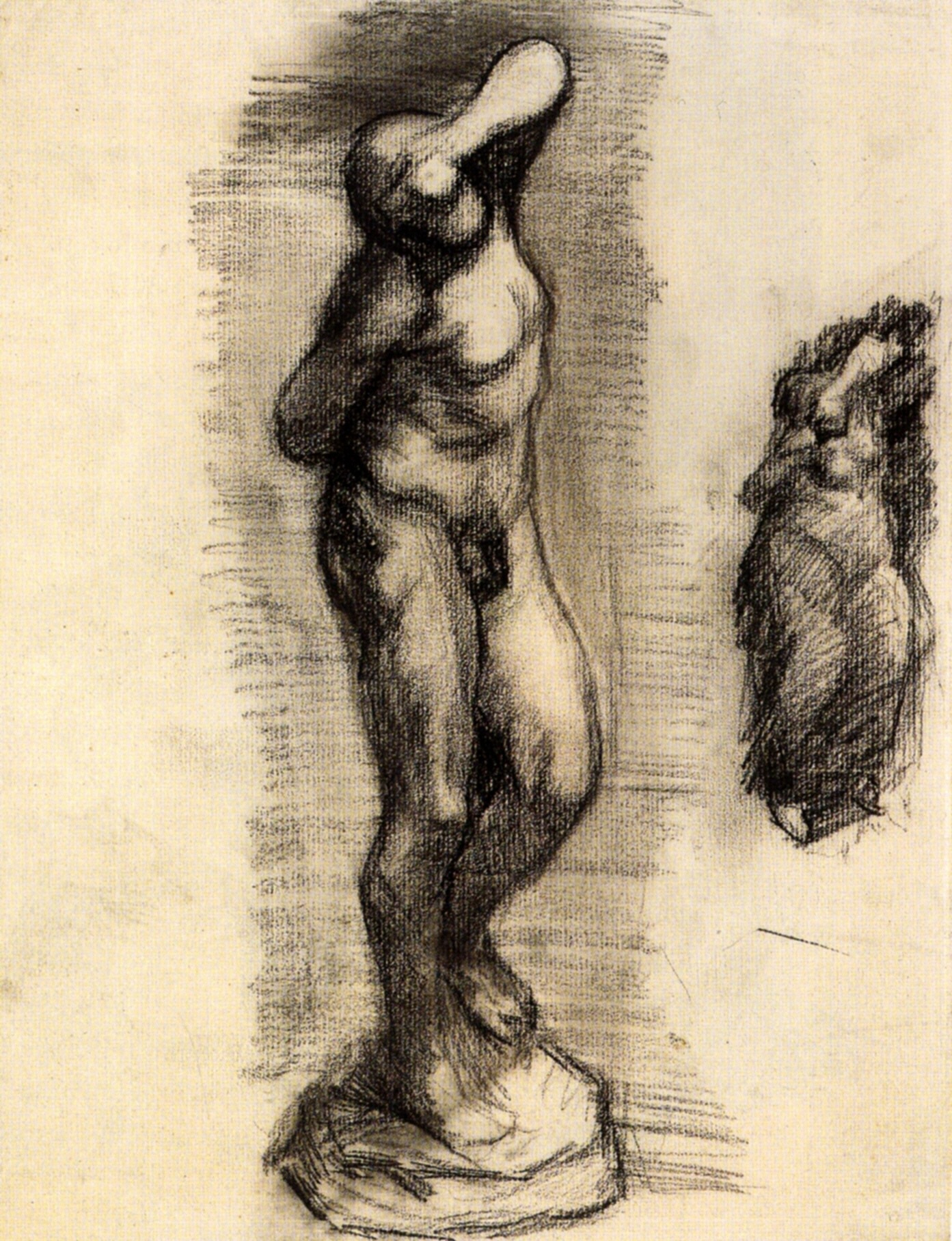 Young Slave (1887) Vincent van Gogh tablo - Dekolata