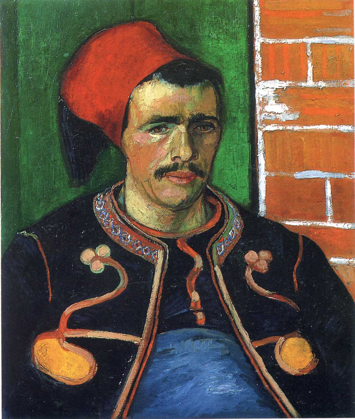 Zouave (1888) Vincent van Gogh tablo - Dekolata