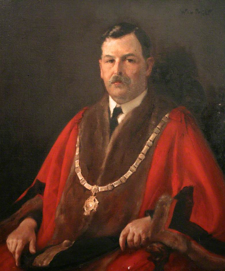 Henry Osborne Grenfell, MRCS, Mayor of Saltash Walter Osborne tablo - Dekolata