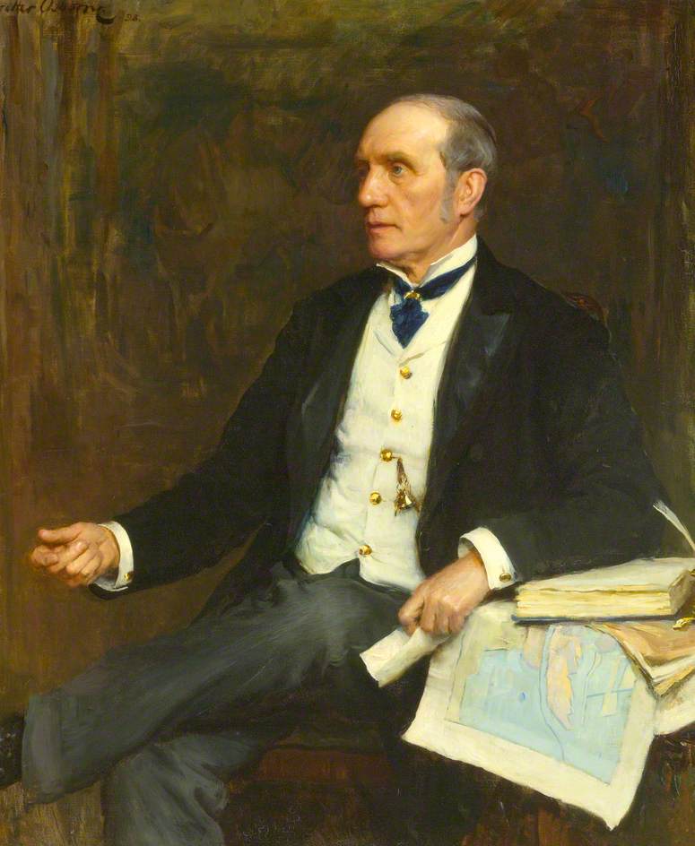 Sir James Musgrave (1898) Walter Osborne tablo - Dekolata