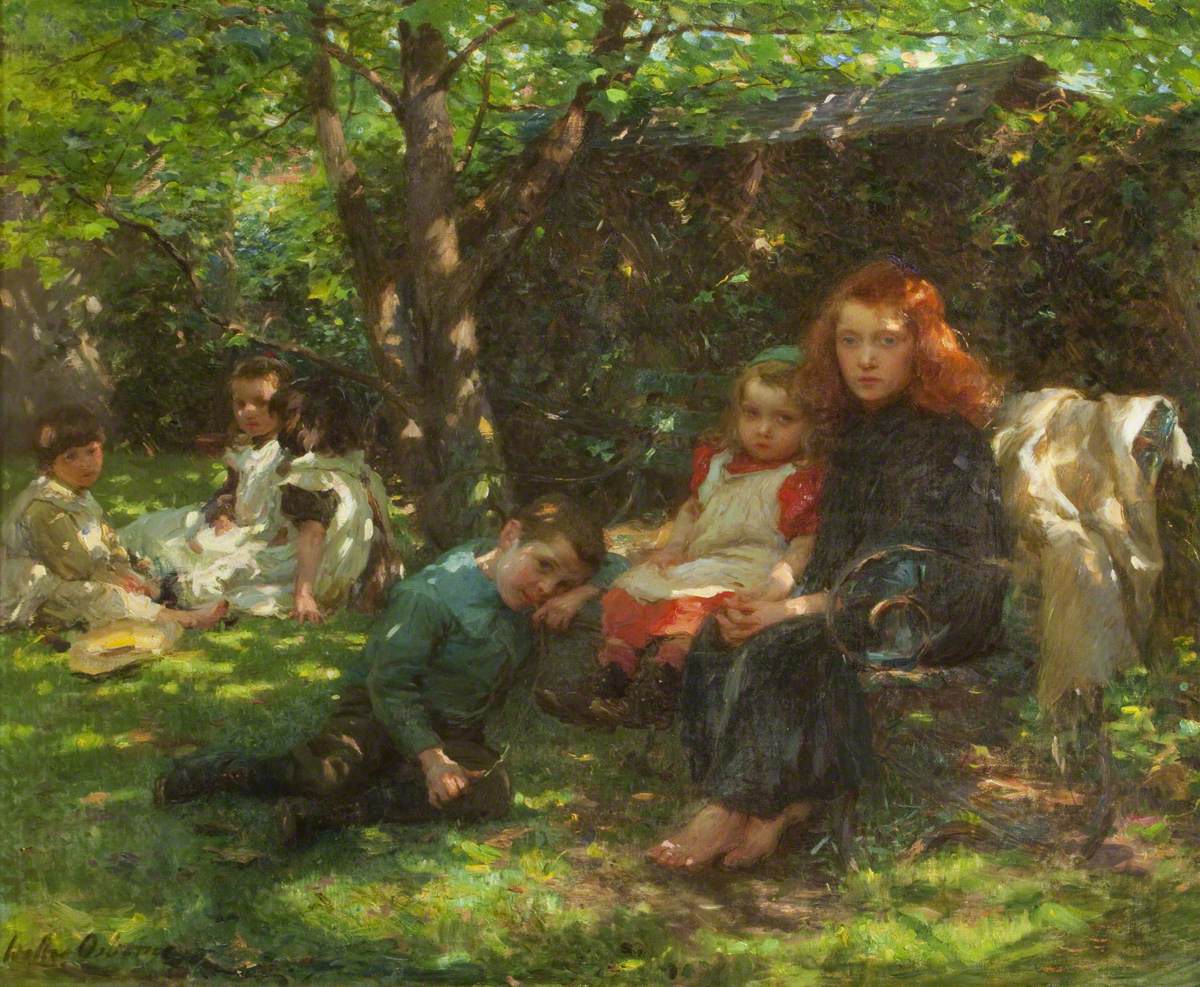 Summertime (1901) Walter Osborne tablo - Dekolata