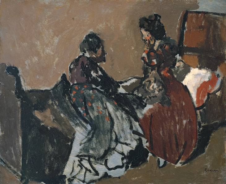 A Marengo (1903) Walter Sickert tablo - Dekolata