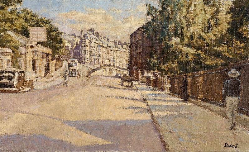 London Street, Bath Walter Sickert tablo - Dekolata
