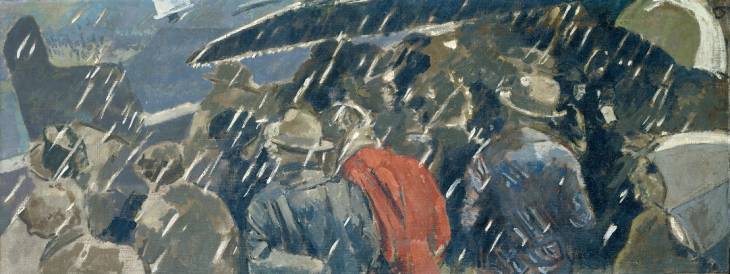 Miss Earhart's Arrival (1932) Walter Sickert tablo - Dekolata