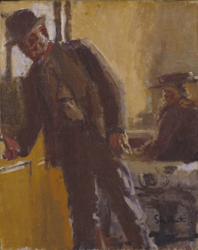Off to the Pub (1912) Walter Sickert tablo - Dekolata