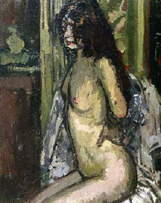 Seated Nude, Paris (1906) Walter Sickert tablo - Dekolata