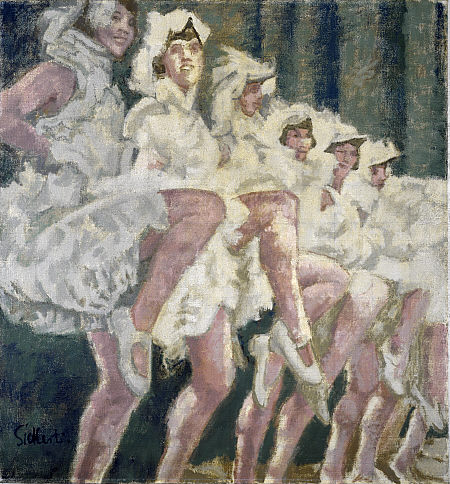 Sketch of a female figure (1888) Walter Sickert tablo - Dekolata