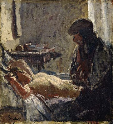 The Camden Town Murder (1908) Walter Sickert tablo - Dekolata