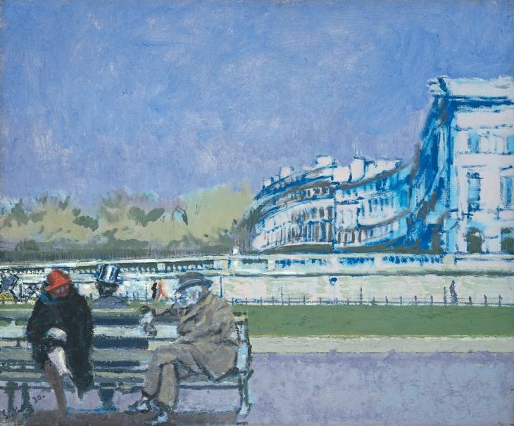 The Front at Hove (Turpe Senex Miles Turpe Senilis Amor) (1930) Walter Sickert tablo - Dekolata