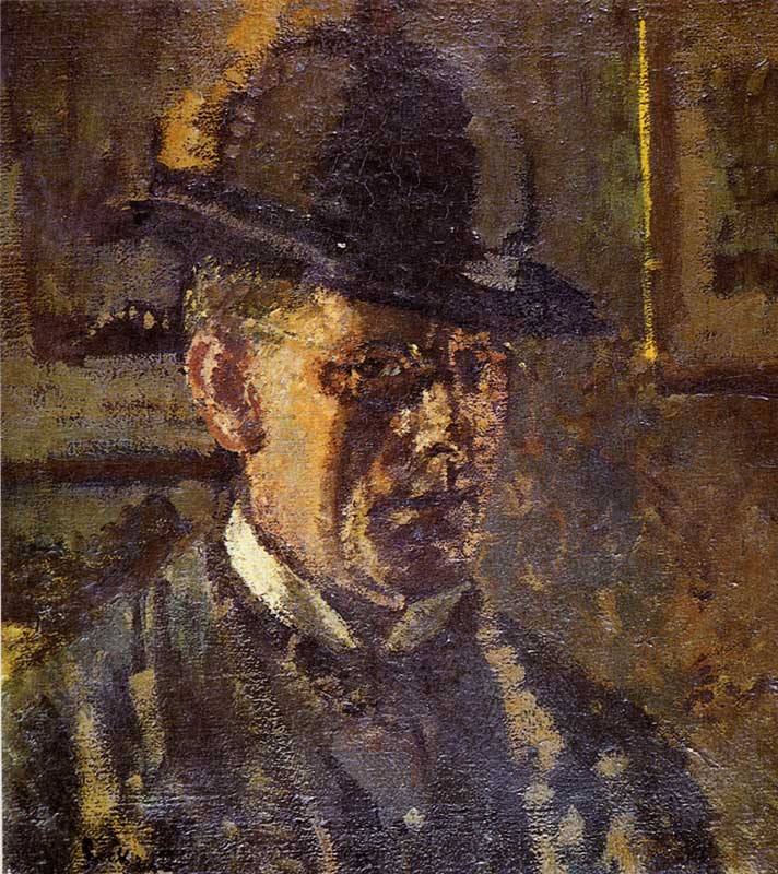 The Juvenile Lead (Self Portrait) (1907) Walter Sickert tablo - Dekolata