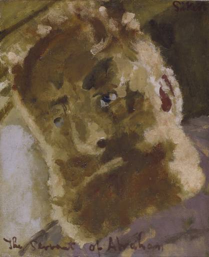 The Servant of Abraham (1929) Walter Sickert tablo - Dekolata