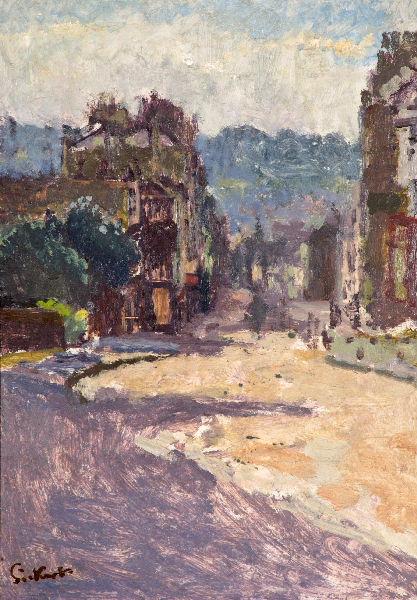 View of Bath from Belvedere Walter Sickert tablo - Dekolata