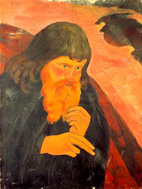Beard gleaming Georges Lacombe tablo - Dekolata