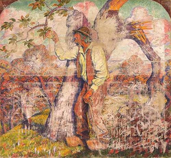 The apple picker Georges Lacombe tablo - Dekolata