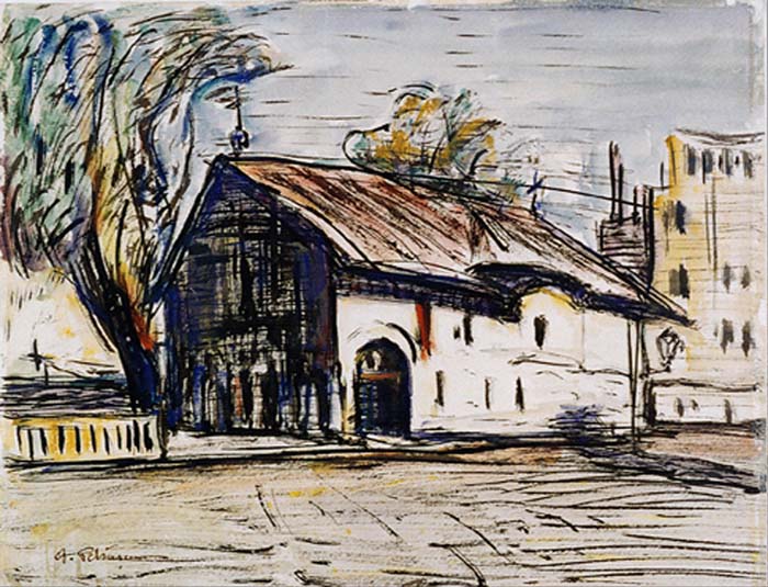 Saint Spiridon Old Church Gheorghe Petrașcu tablo - Dekolata