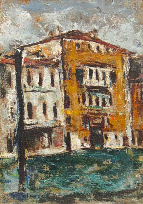 Venice (1934) Gheorghe Petrașcu tablo - Dekolata