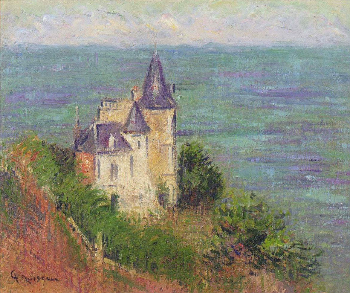 Castle by the Sea Gustave Loiseau tablo - Dekolata