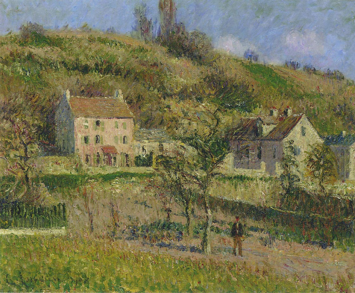 Coast at Chaponival (1901) – Gustave Loiseau Tablo