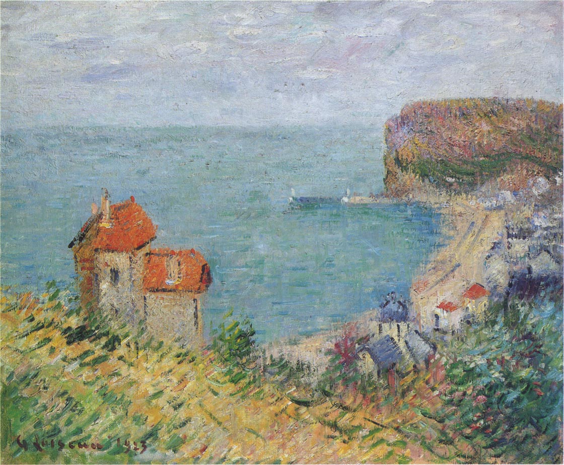 Fecamp (1920) Gustave Loiseau tablo - Dekolata