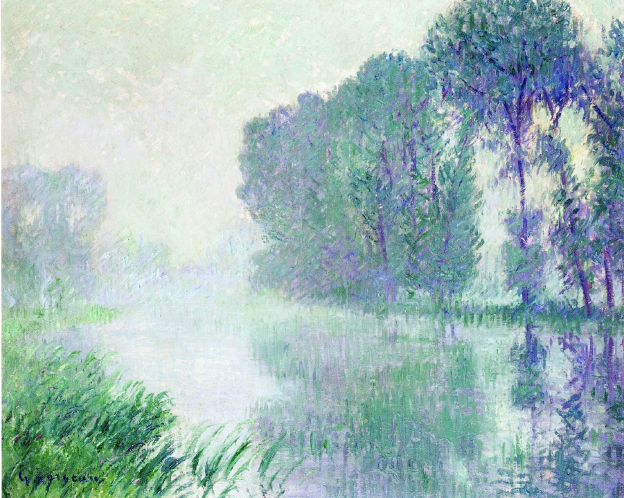 Fog, Morning Effect (1917) – Gustave Loiseau Tablo