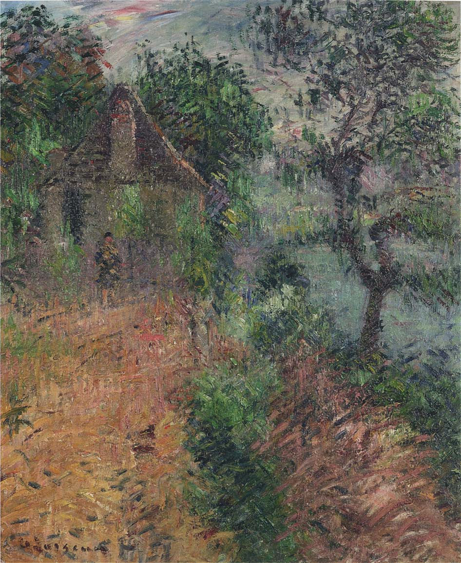 House at Beynac – Gustave Loiseau Tablo