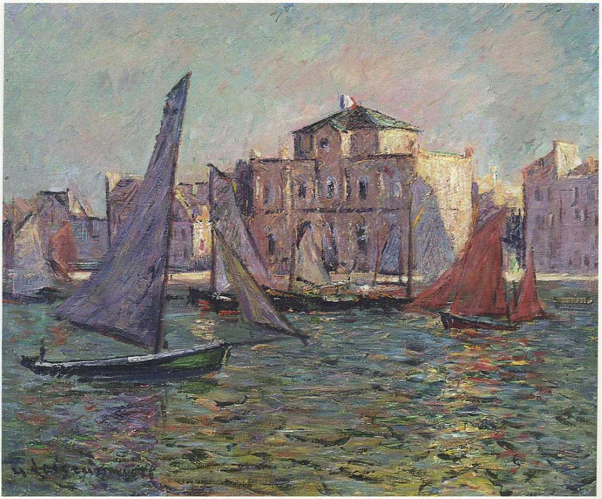 Martigues – Gustave Loiseau Tablo