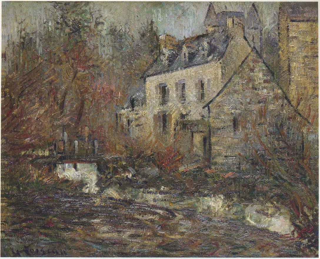 Moulin Simondou a Pont Aven Gustave Loiseau tablo - Dekolata