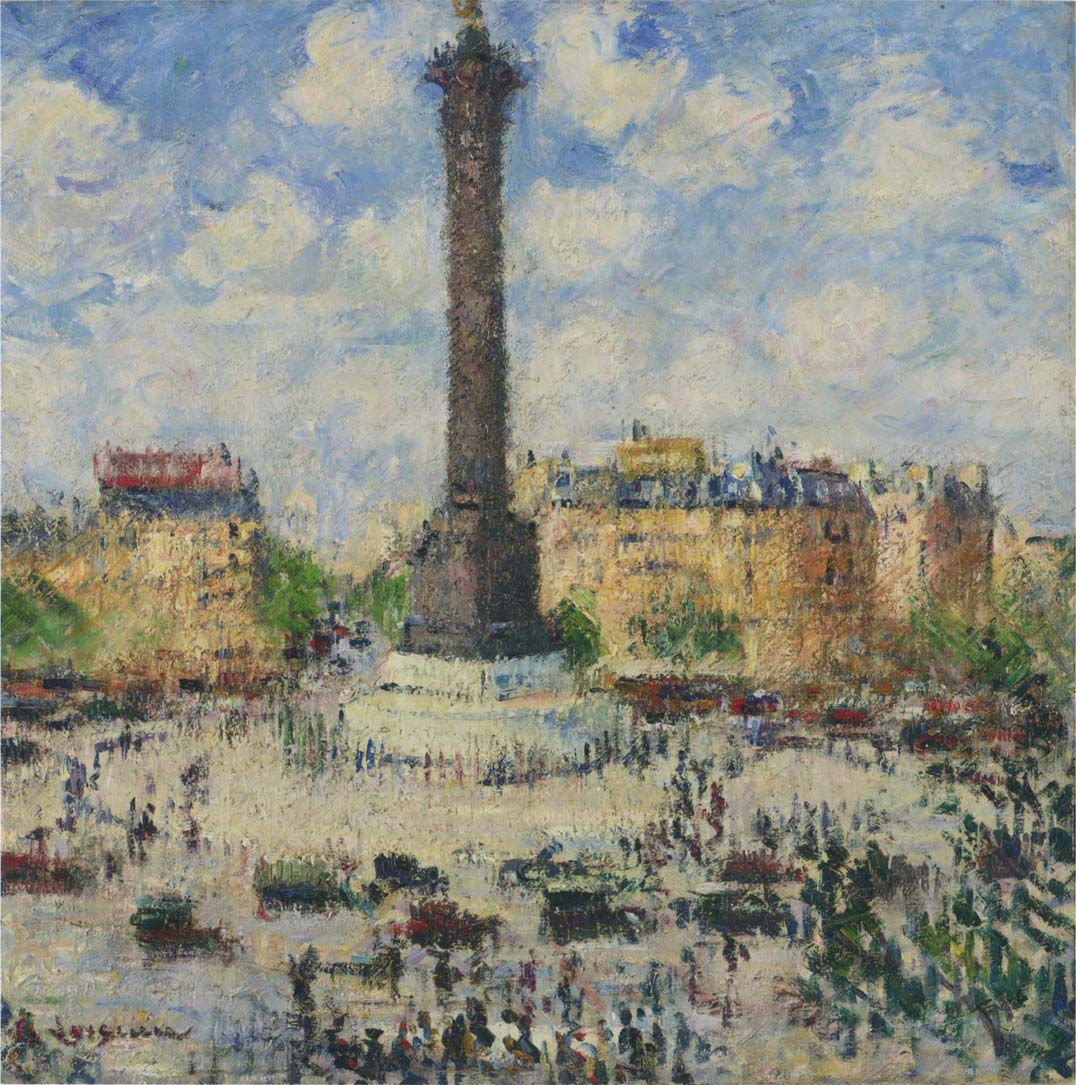Place de la Bastille Gustave Loiseau tablo - Dekolata