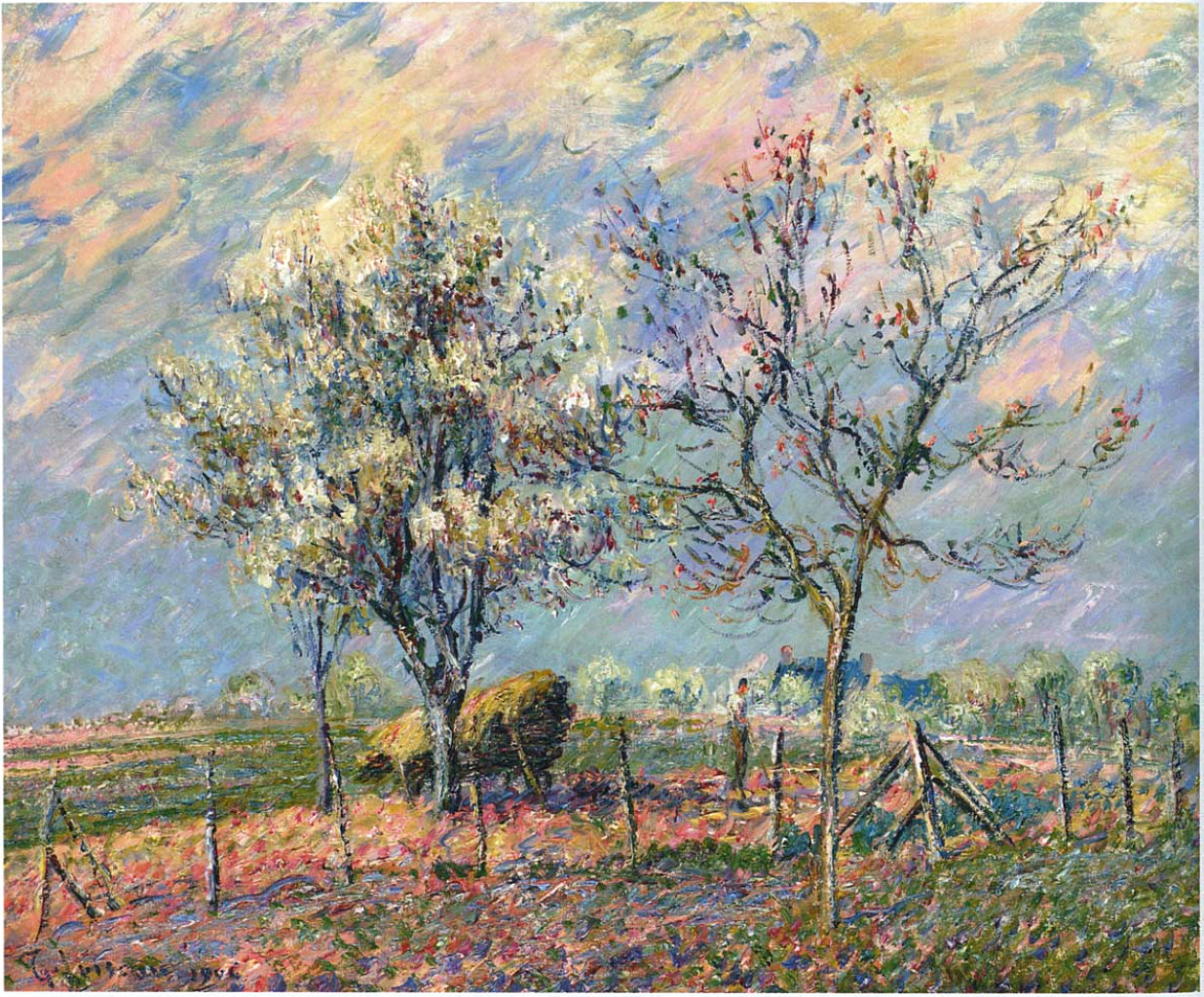 Spring (1906) – Gustave Loiseau Tablo