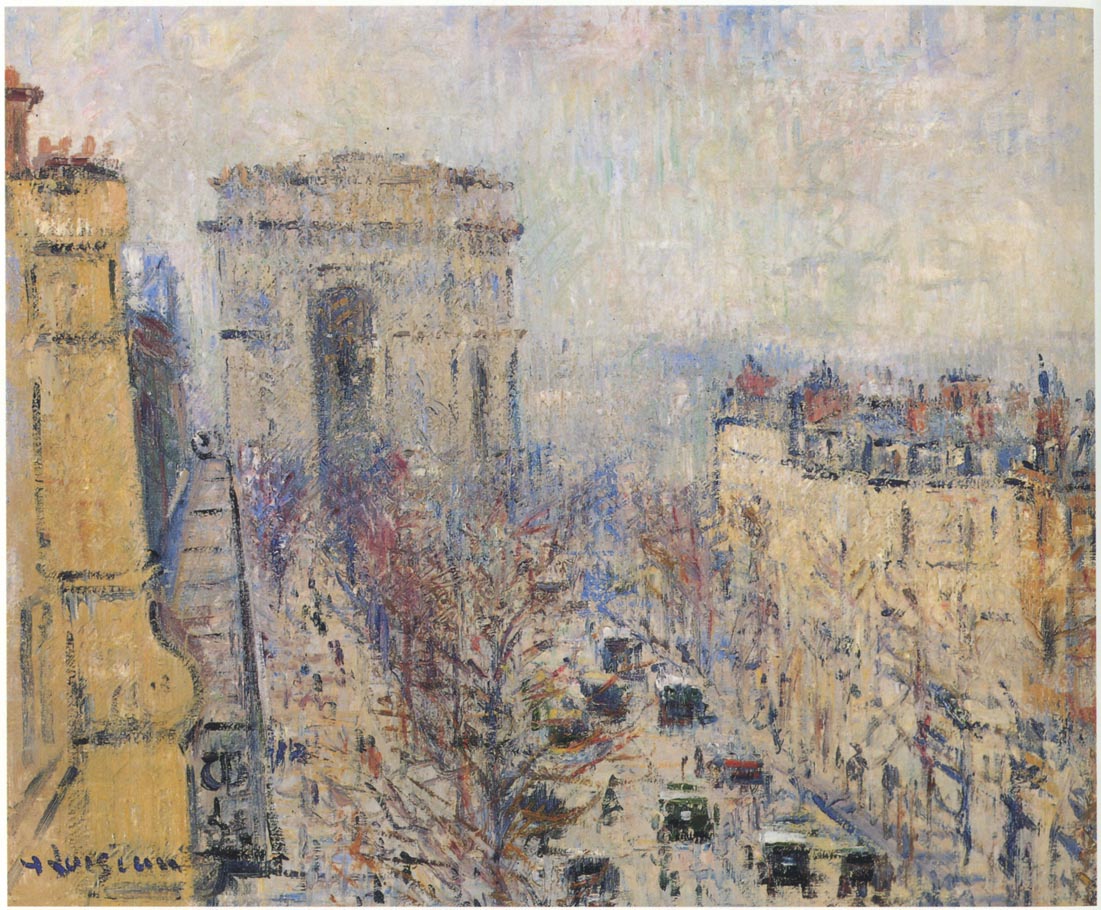 Wagram Avenue Gustave Loiseau tablo - Dekolata