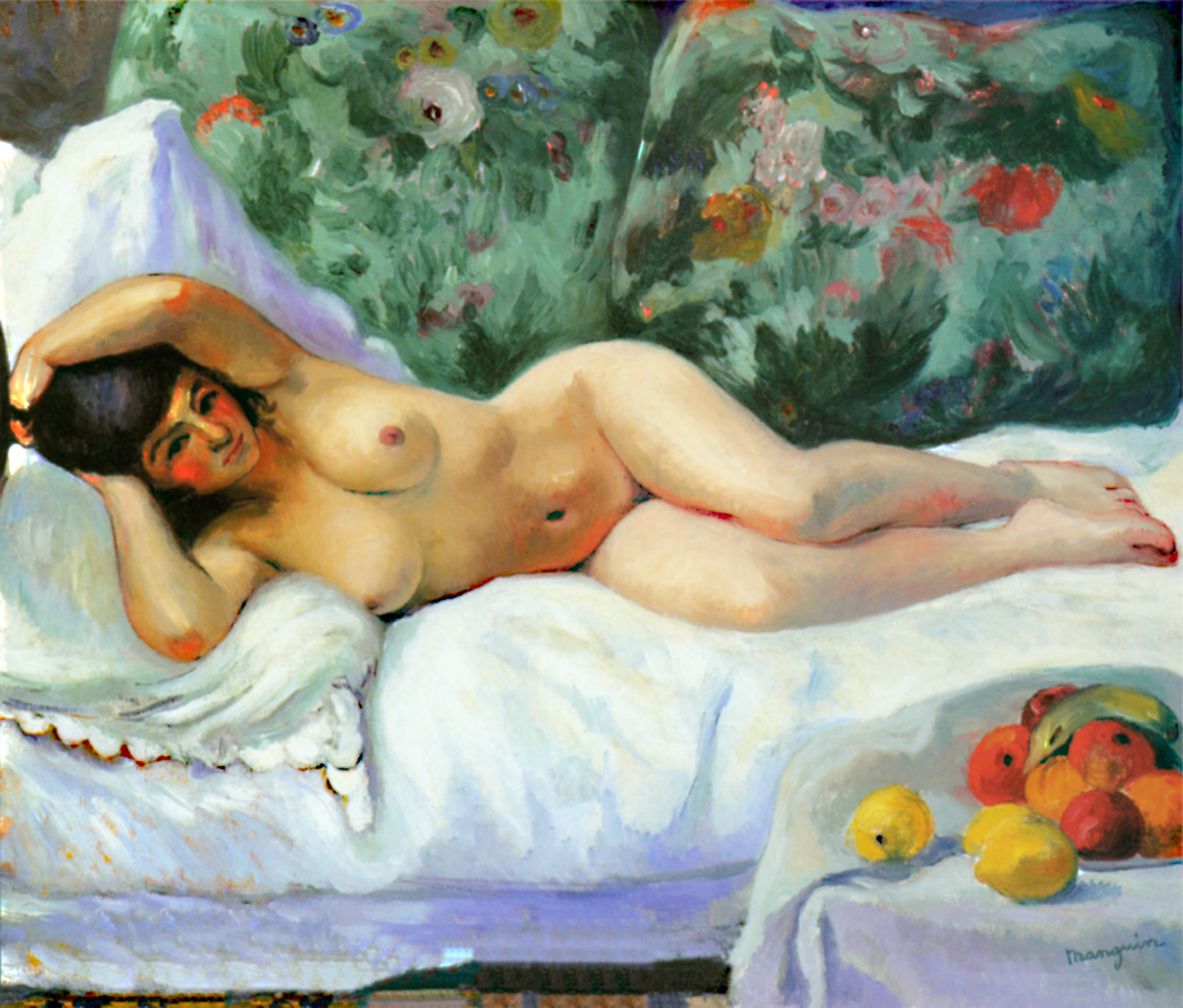 Petite Odalisque (1911) Henri Manguin tablo - Dekolata