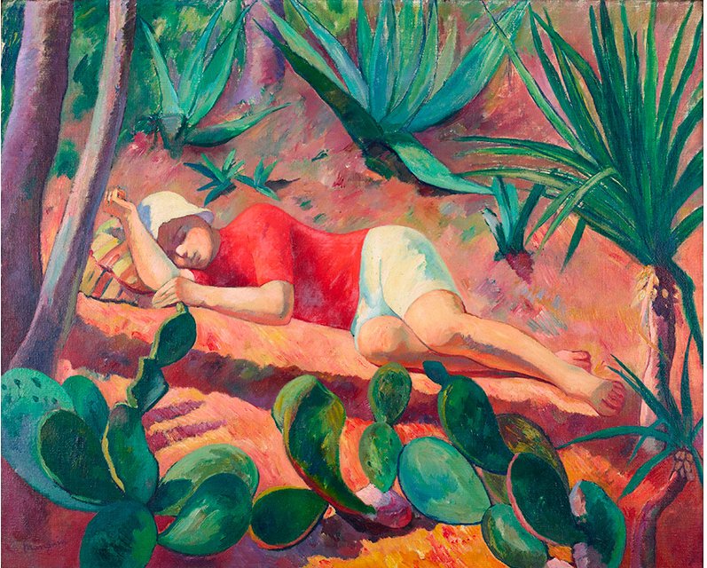 Sleeping Child (1912) Henri Manguin tablo - Dekolata