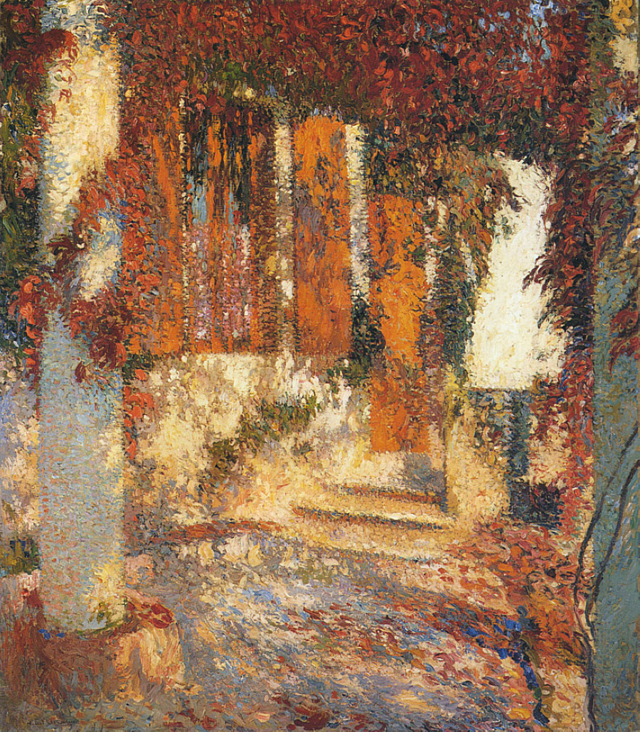 At the Pergola Henri Martin tablo - Dekolata