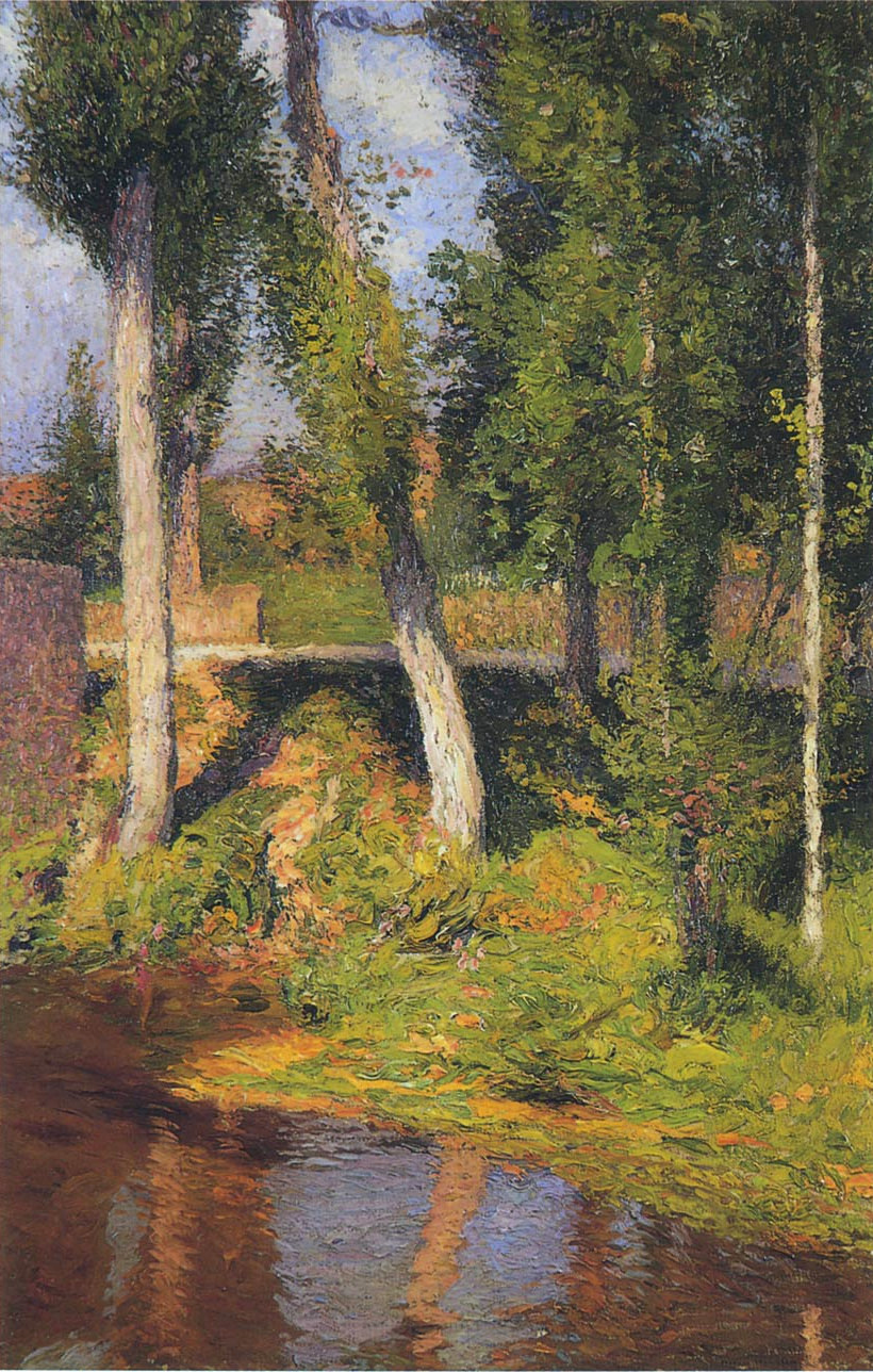 By the River (1884) – Henri Martin Tablo