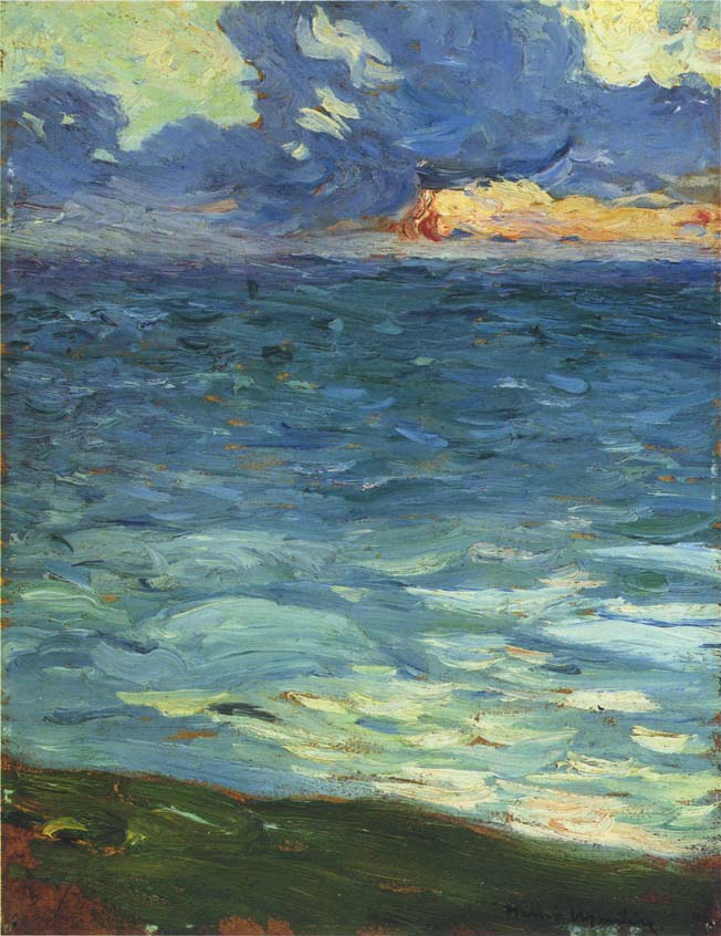 By the Sea Henri Martin tablo - Dekolata