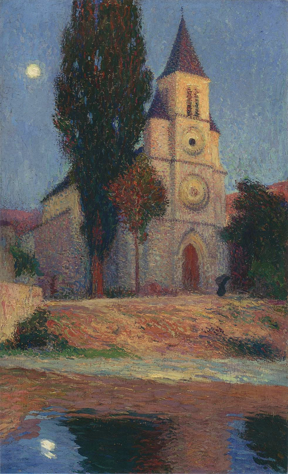 Church by the River Henri Martin tablo - Dekolata