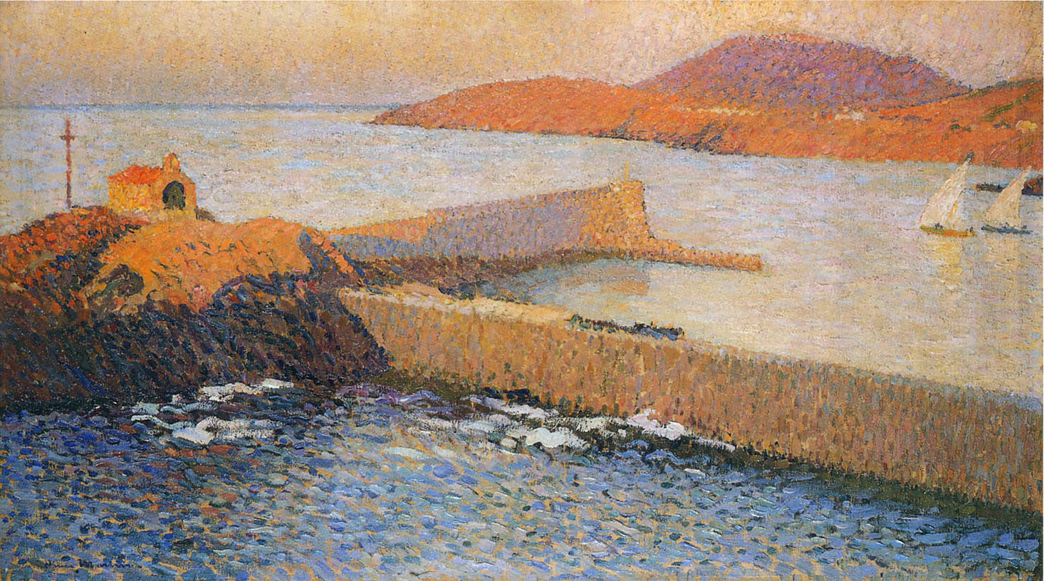 Collioure Chapel of La Digue (1895) – Henri Martin Tablo
